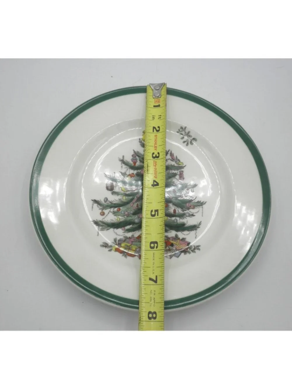 Christmas Tree by Spode Petite Tidbit Server Pattern: SP CHT 7-3/4 Inch Diameter